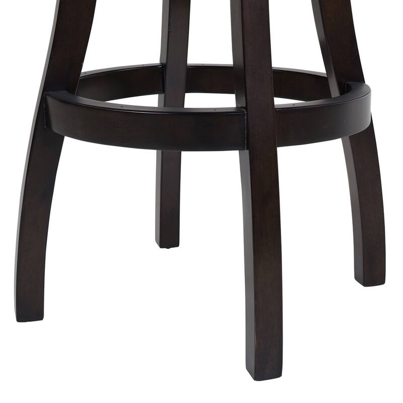 Swivel Bar Stool with Armrests