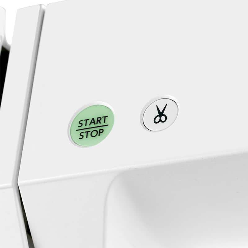 Janome Memory Craft 500e LE Embroidery Machine Bundle - Includes 5-Spool Thread Stand + 3.9" x 1.6" Hoop + Acustitch Software