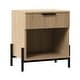 preview thumbnail 10 of 37, Walker Edison Modern Fluted-Drawer Nightstand