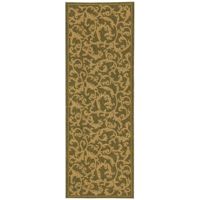 SAFAVIEH Courtyard Darline Indoor/ Outdoor Waterproof Patio Backyard Rug
