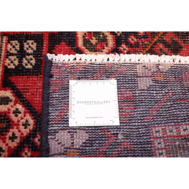 ECARPETGALLERY Hand-knotted Antalya Vintage Red Wool Rug - 4'10 x 9'5