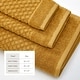 preview thumbnail 13 of 197, Linery & Co. Cotton Diamond Waffle Texture Bath Towels