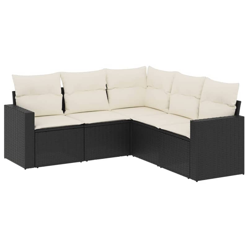 vidaXL Garden Sofa Set Poly Rattan Large Modular Garden Sofa Set