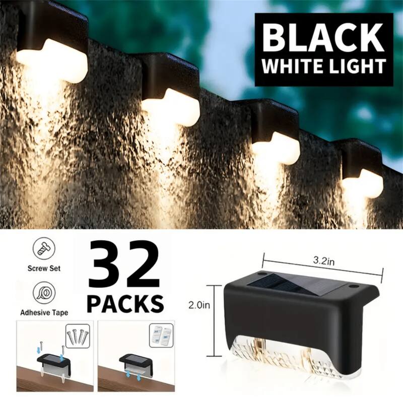 Solar Deck Lights Outdoor 32 Pack