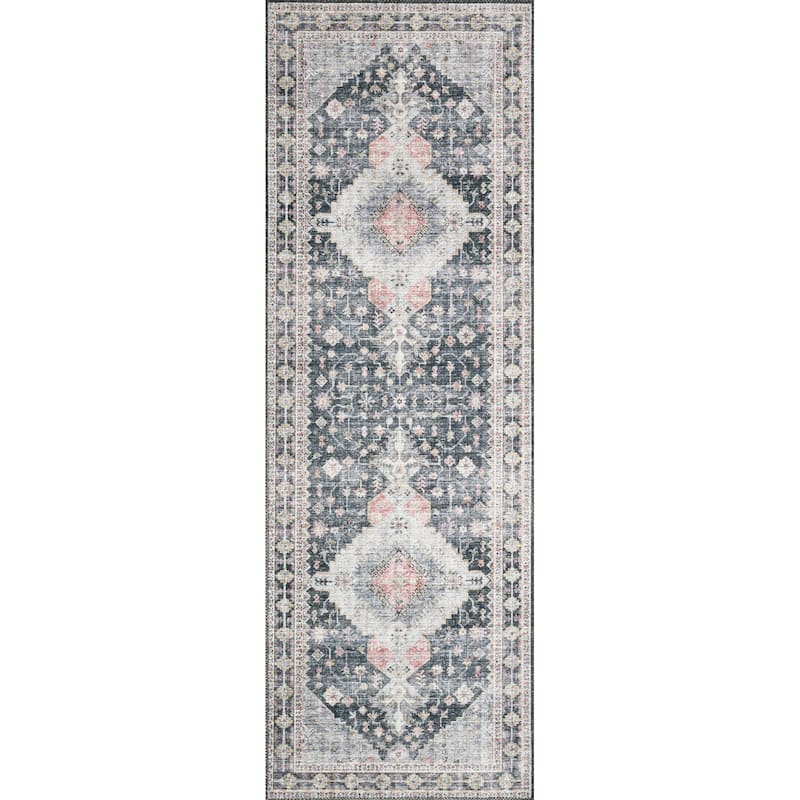 Alexander Home Leanne Vintage Boho Oriental Printed Area Rug