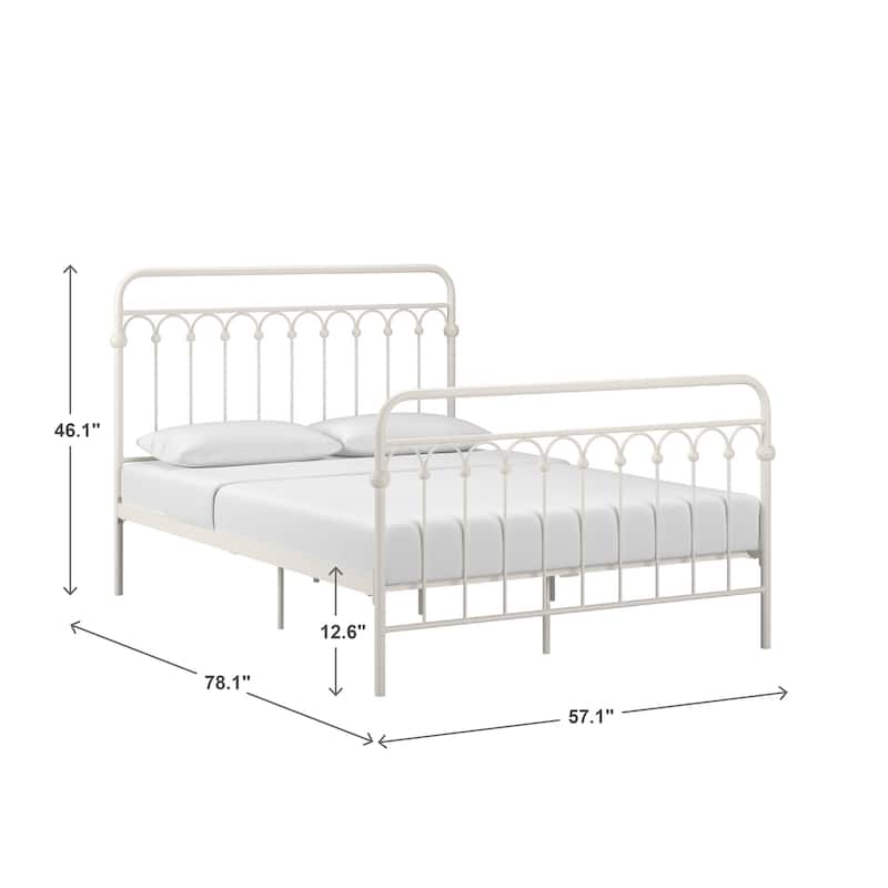 Eloise Metal Arches Platform Bed by iNSPIRE Q Classic