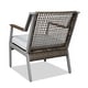 preview thumbnail 4 of 5, Calvin 25.25" Chair Set of Two Gray by Real Flame