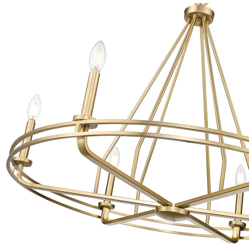 Millennium Lighting 21606 Jody 6 Light 33" Wide Pillar Candle Style