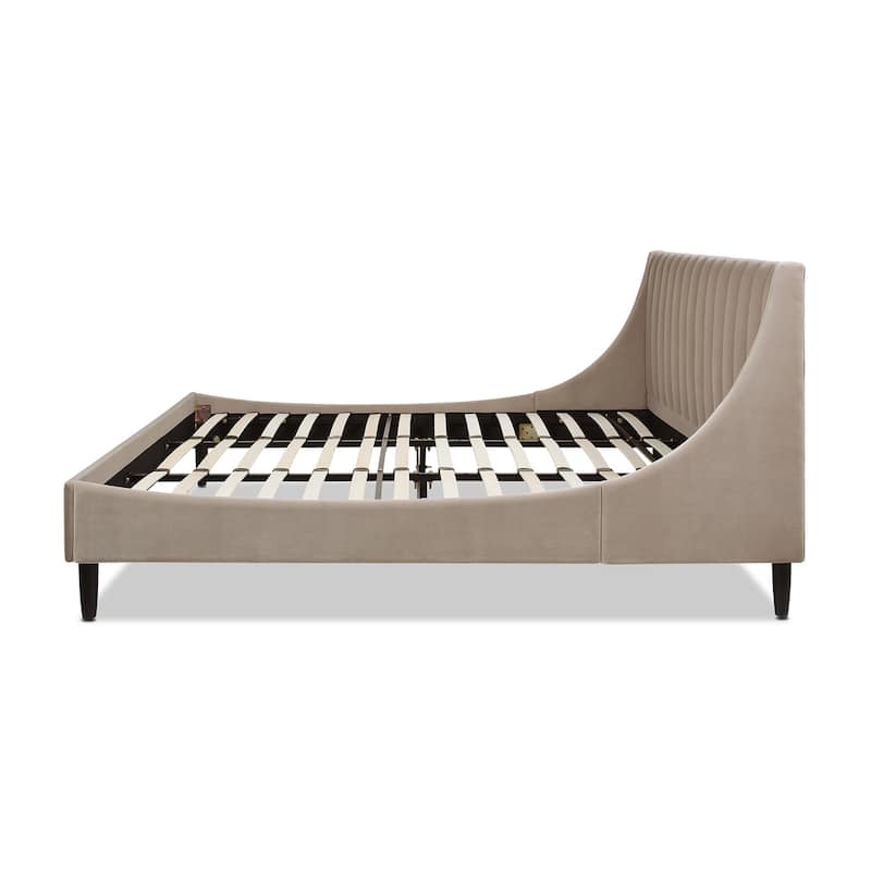 Aspen Vertical Tufted Upholstered Platform Bed