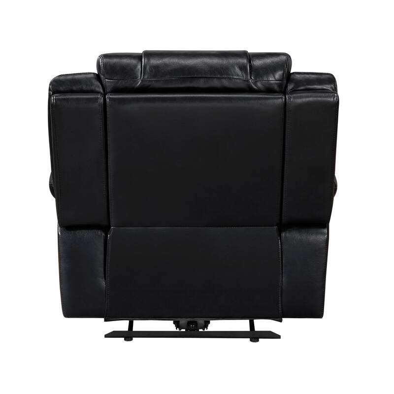 Ridge 40" Faux Leather Power Recliner - LED and Charging Ports