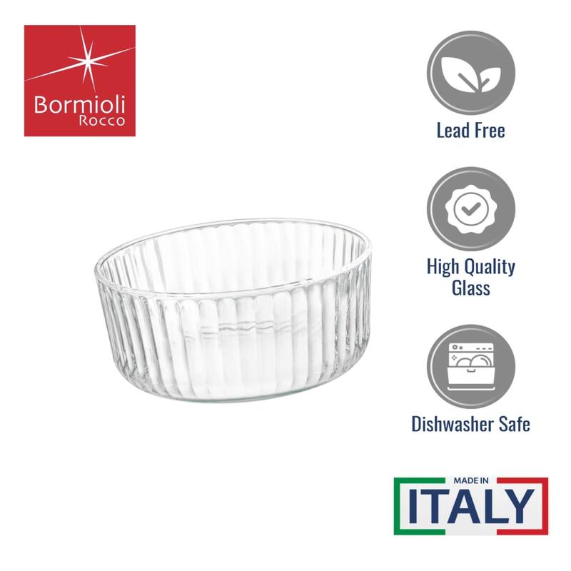 Bormioli Rocco Set of 2 Exclusiva Serving Bowl