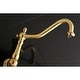 preview thumbnail 8 of 43, Heritage 3-Hole Wall Mount Roman Tub Faucet in Polished Brass