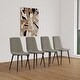 preview thumbnail 1 of 62, Modern Upholstered Dining Chairs Set of 4 Grey