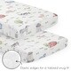 preview thumbnail 4 of 4, Sweet Jojo Designs Farm Animals Boy Girl Gender Neutral Unisex 3p Mini Crib Bedding Set Watercolor Farmhouse Horse Cow Pig Sheep