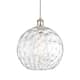 Option Polished Nickel / Clear Water Glass