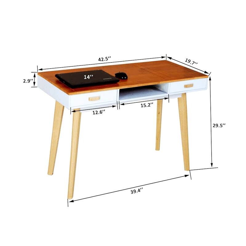 Modern Simple Style Computer Desk with Drawers