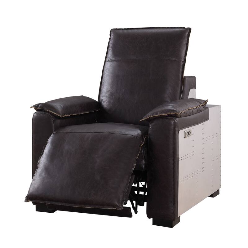 Broadway Dark Grain Brown Power Motion Recliner