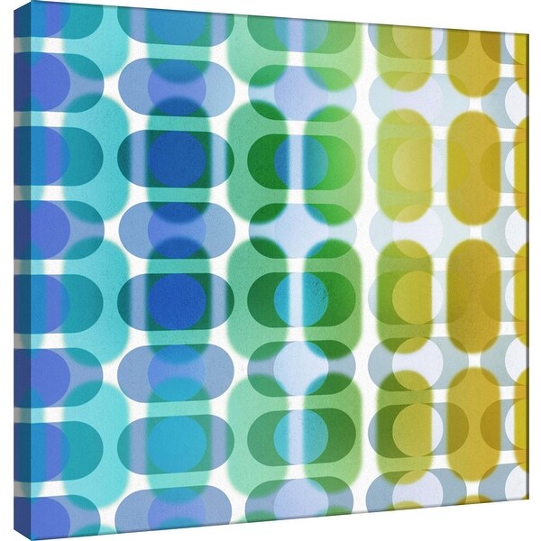 PTM Images 9-101068 PTM Canvas Collection 12" x 12" - "Transitions A" Giclee Abstract Art Print on Canvas