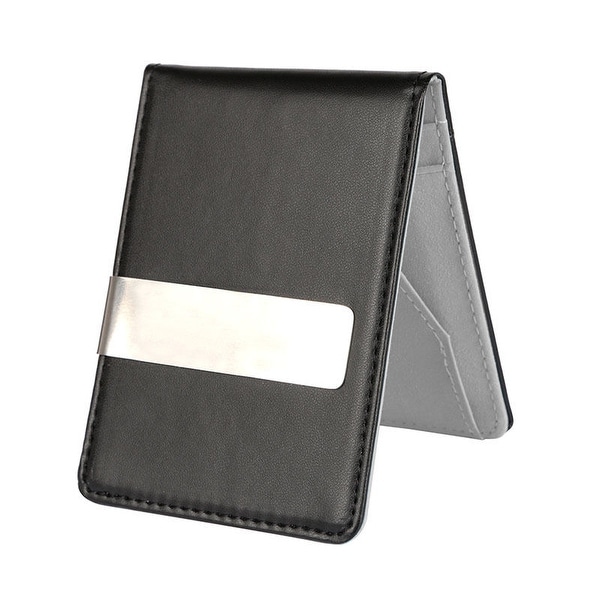 mens credit card wallet with money clip