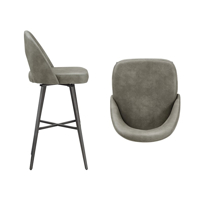 Vaduz Metal Swivel Stools (Set of 2)