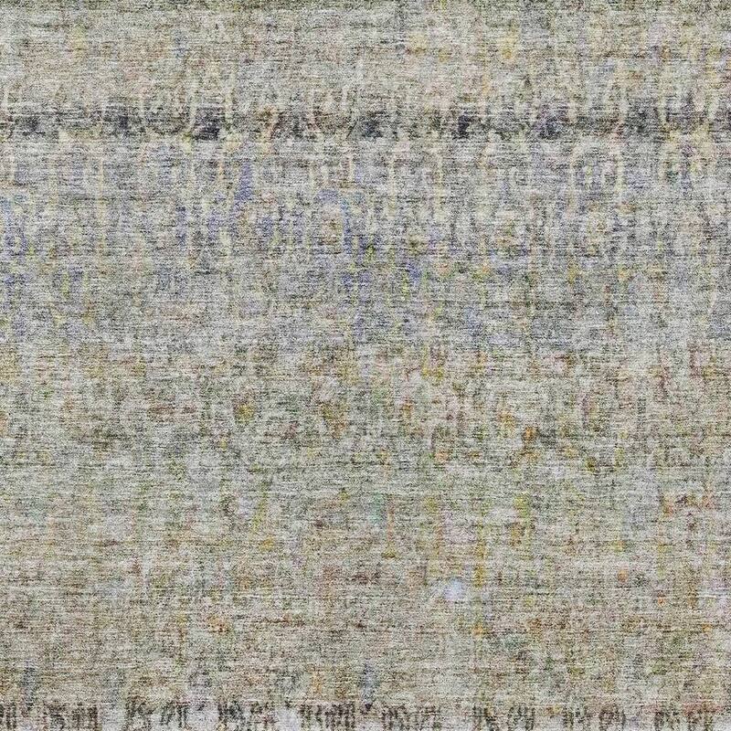 HomeRoots Floral Traditional Rectangle Outdoor Rug