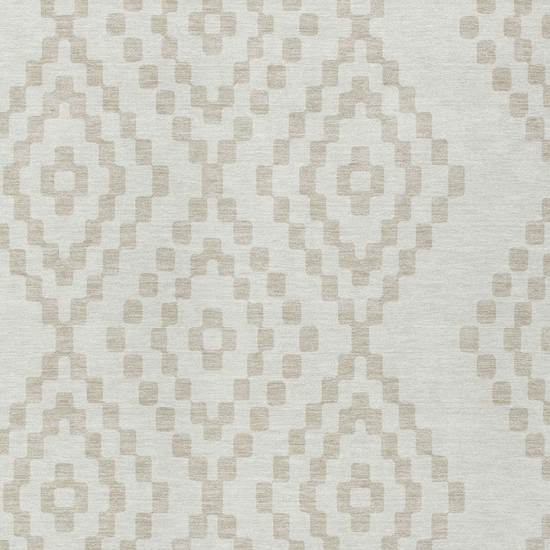HomeRoots Geometric Transitional Rectangle Outdoor Rug
