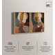 preview thumbnail 19 of 59, Contemplation Dialogue Abstract Art Set Canvas Print by Art Remedy Gold - 24" x 36"