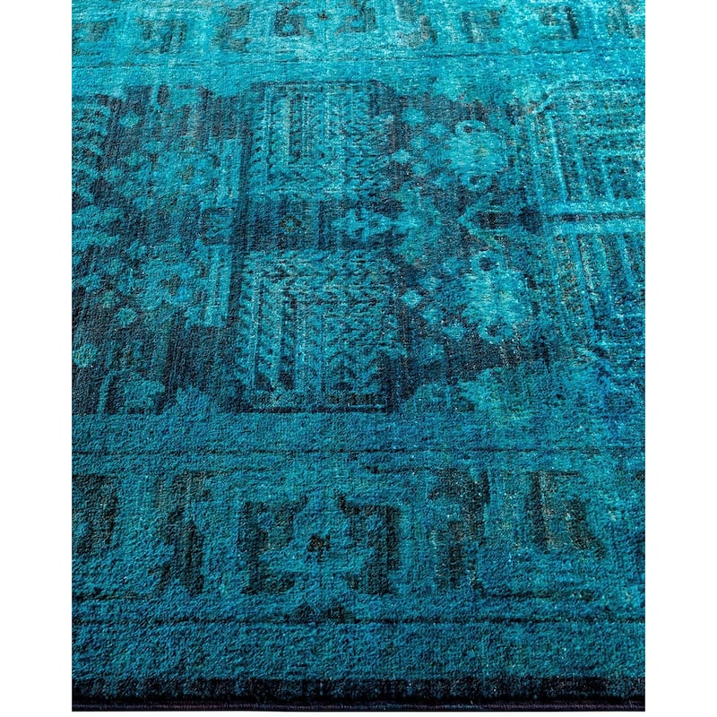 Vibrance One-of-a-Kind Hand-Knotted Area Rug - Brown, 3' 2" x 4' 10" - 3' 2" x 4' 10"