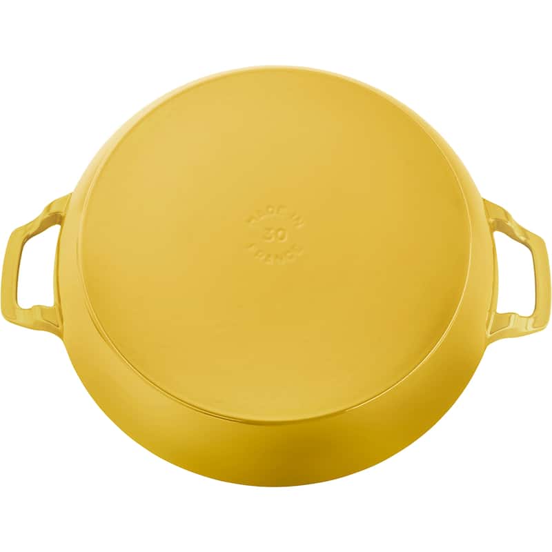 STAUB Cast Iron 3.5-qt Braiser with Glass Lid