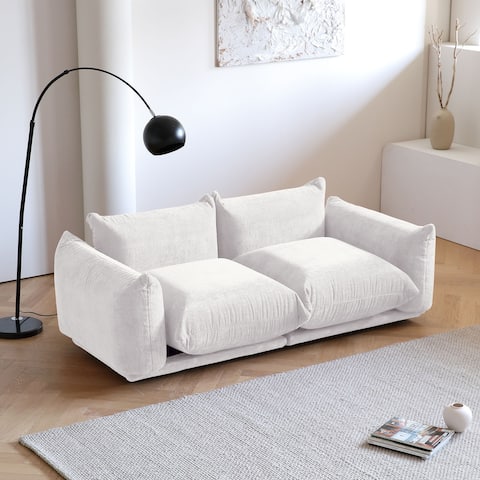 Loveseat Sofa 2-Seat Couch for Living Room, Office, Apartment