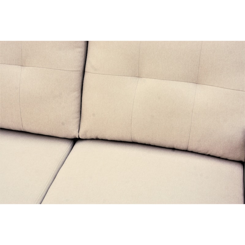 Transitional Upholstered Indoor Sleeper Sectional Sofa