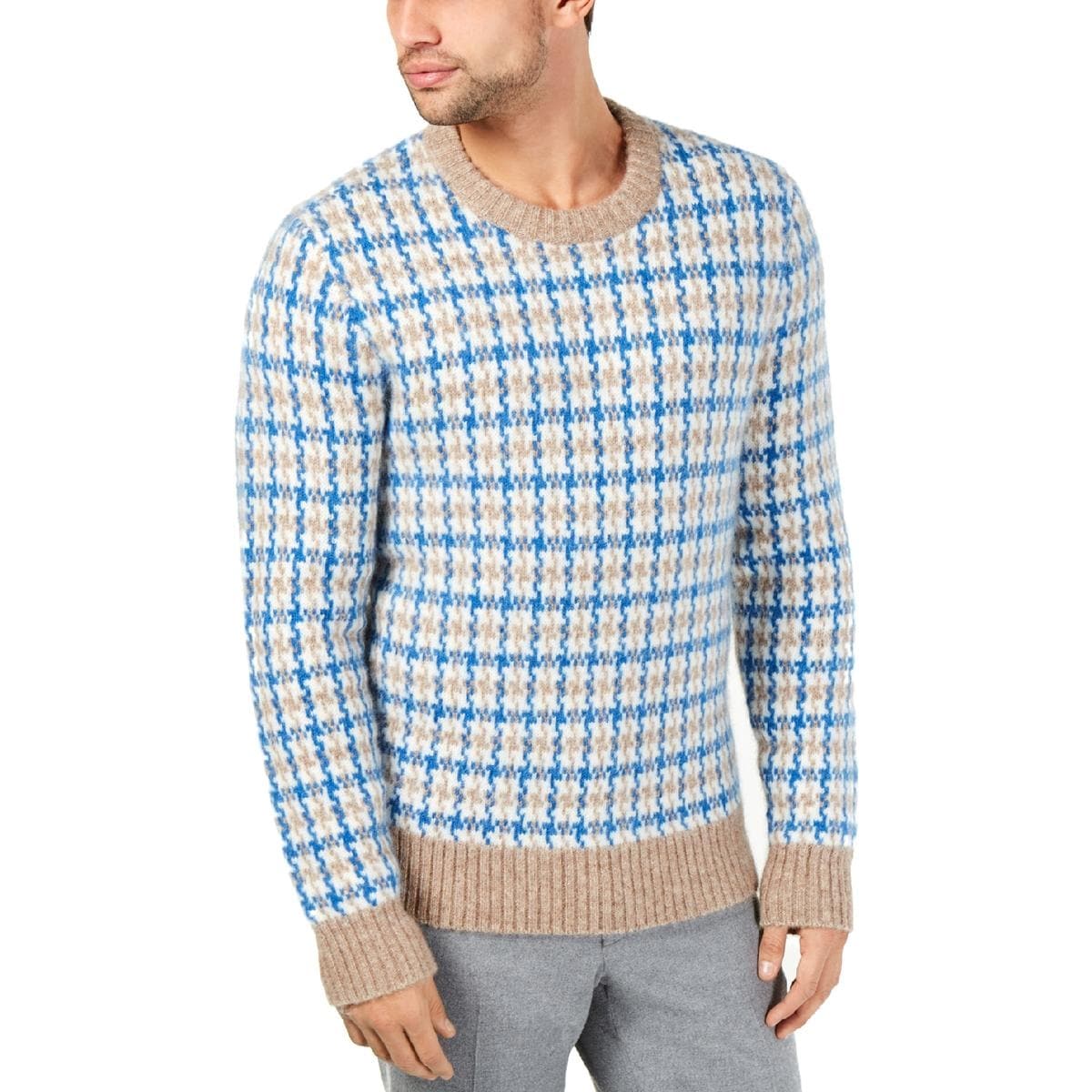michael kors sweaters mens blue