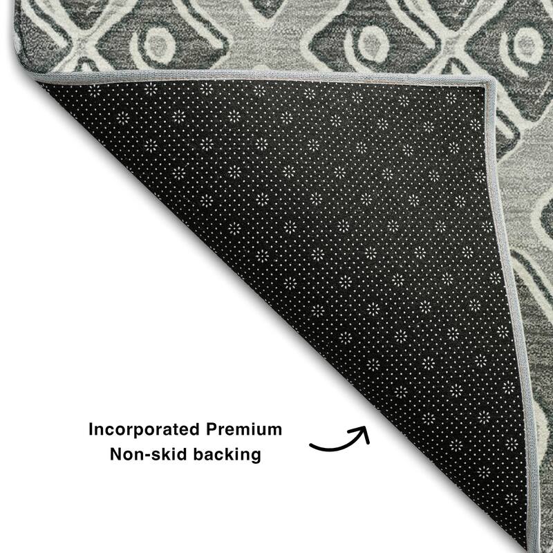 Premium Washable Super Soft Modern Cooper Mayfield Rug