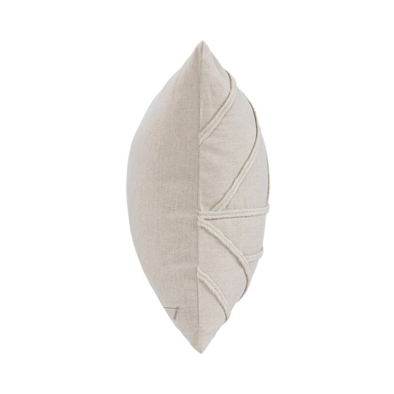 Villa by Classic Home Langdon Linen Blend Throw Pillow