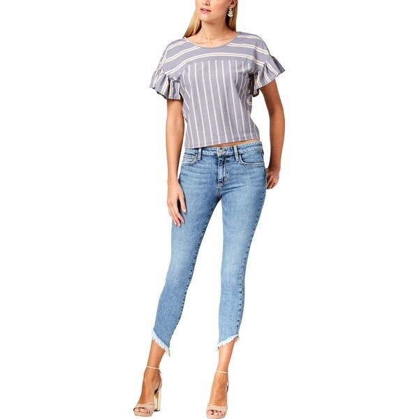 joe's jeans frayed hem