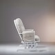 preview thumbnail 46 of 54, Ultimate Nursery Comfort - Glider and Ottoman Set with Reclining Cushion Chair, Rocker Chair with Padded Back and Armrests