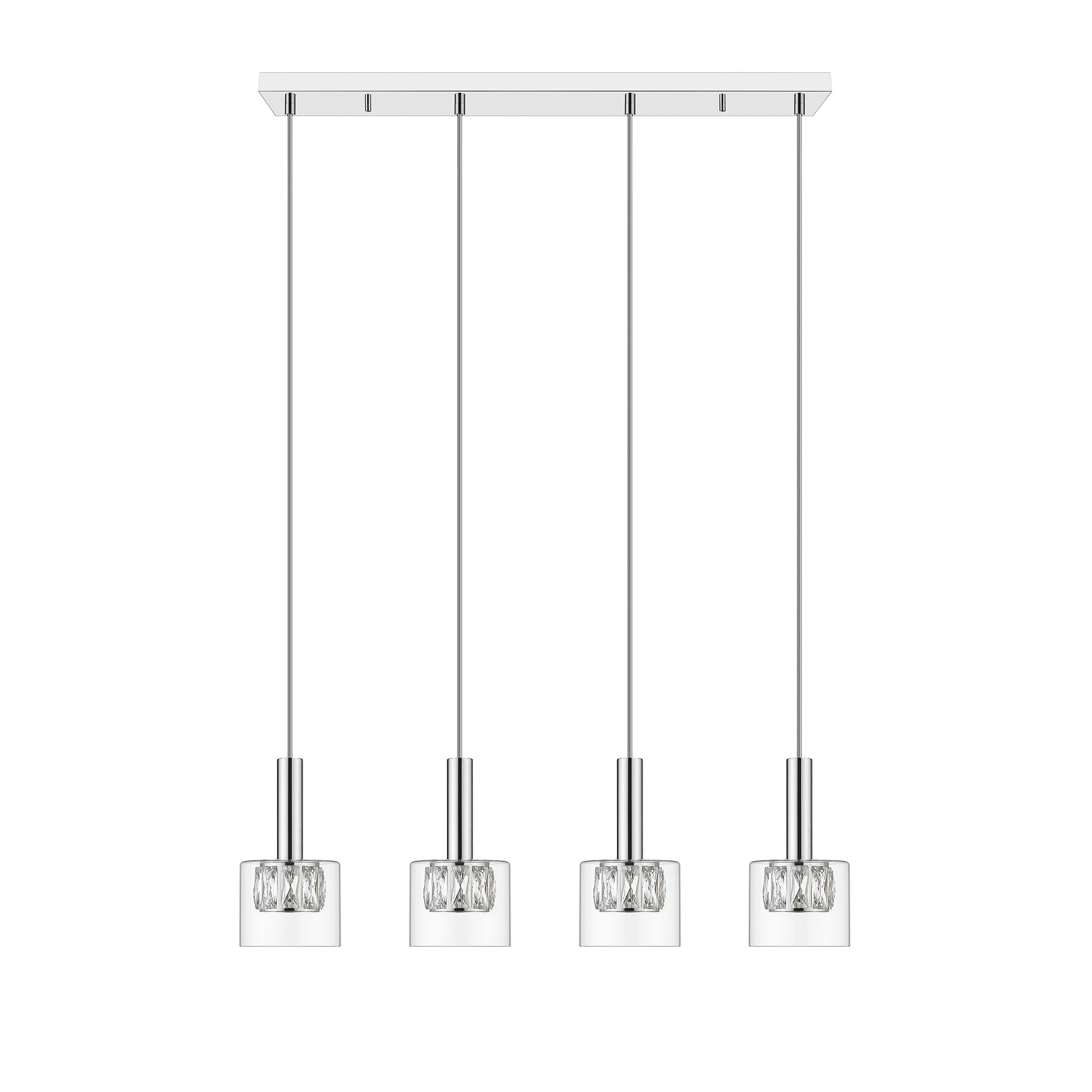 OVE Decors Cider IV LED Integrated Pendant with Mirror finish 8.69 in H  Bed Bath  Beyond 30925638