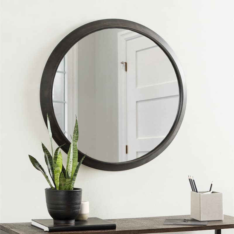 Kate and Laurel Uldrich Wood Framed Mirror