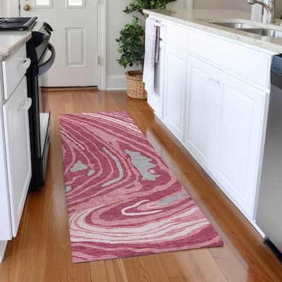 Premium Washable Super Soft Abstract Contemporary Mayfield Rug
