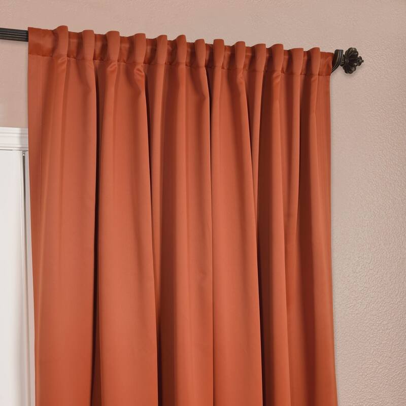 Exclusive Fabrics Extra Wide Room Darkening Curtain (1 Panel)