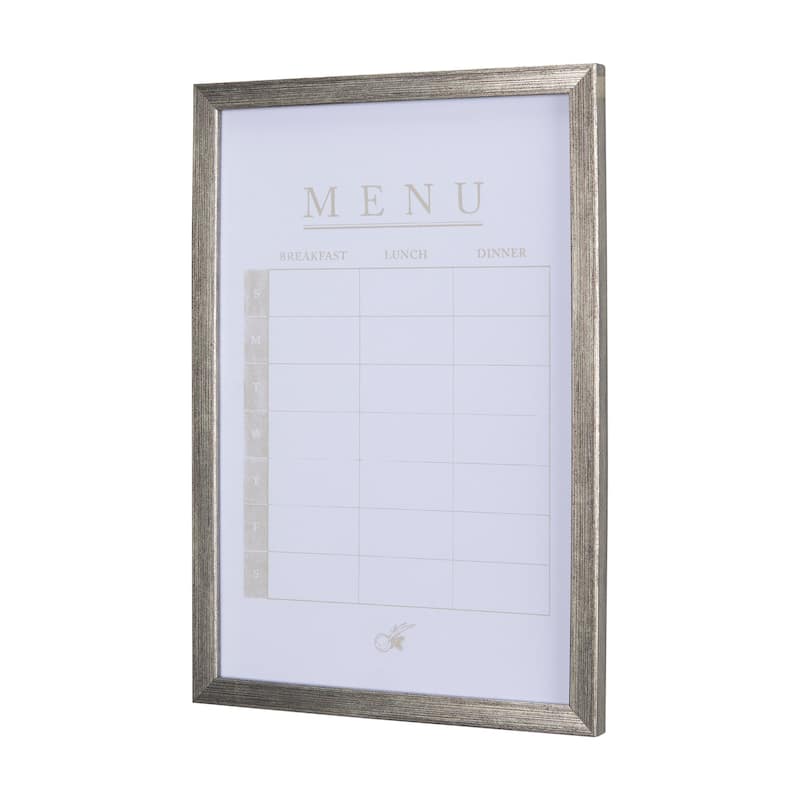 Menu I Framed Art Print