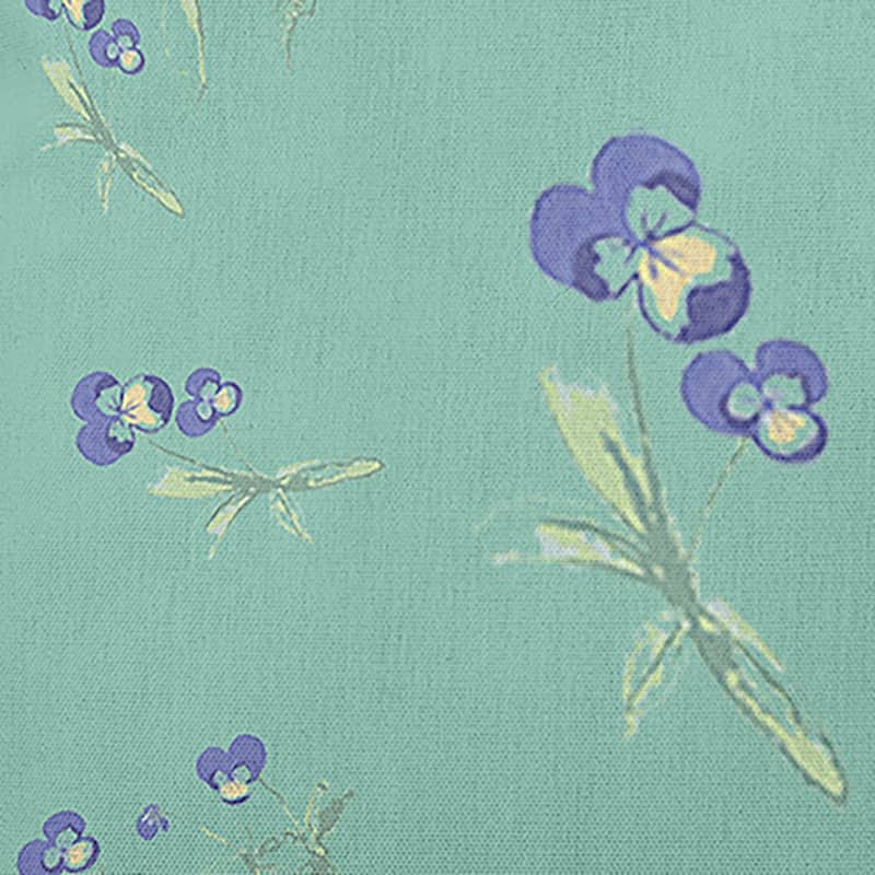Violets Scattered Decorative Throw Pillow