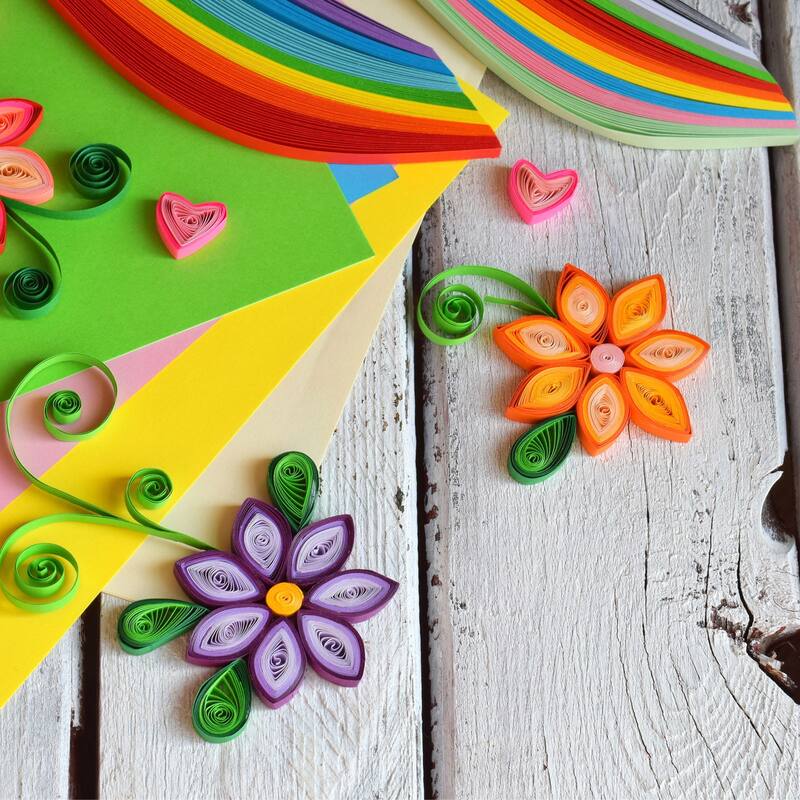 720pcs Quilling Strips Paper 1.5mm 39cm Origami Paper