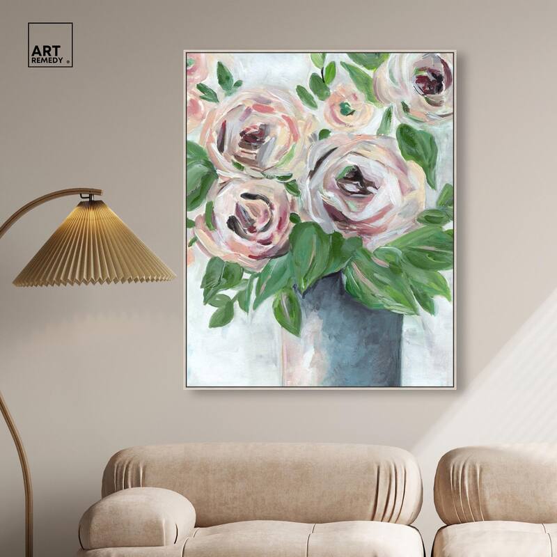 Flowers from my Garden Canvas by Art Remedy