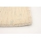 preview thumbnail 5 of 7, ECARPETGALLERY Hand Loomed Gabbeh Luribaft Ivory Wool Rug - 7'5 x 9'6