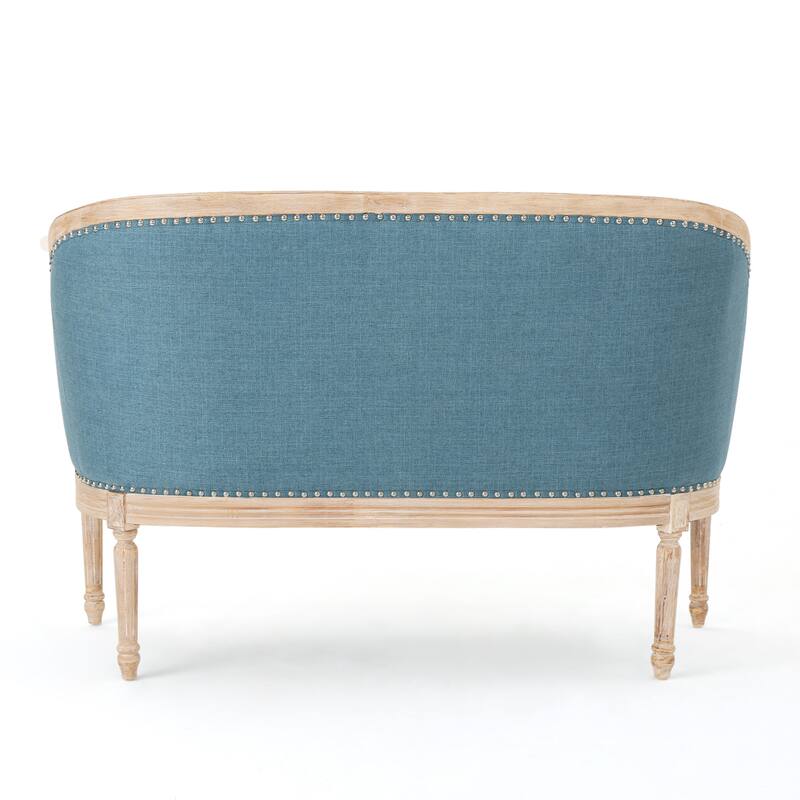 Faye Tufted Upholstered Loveseat by Christopher Knight Home
