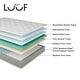 preview thumbnail 12 of 11, LuuF Cooling Support 13" Ultra Firm Hybrid Mattress