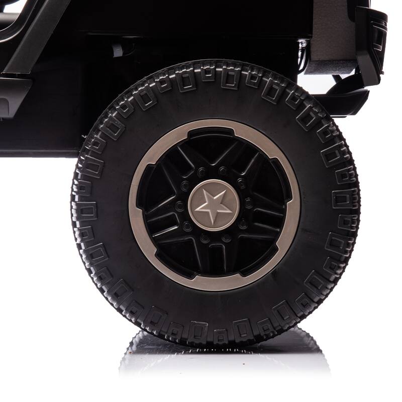 24V Electric Ride-On Truck for Kids, Two-Seater, Parental Remote Control, MP3, Bluetooth, Ages 3+