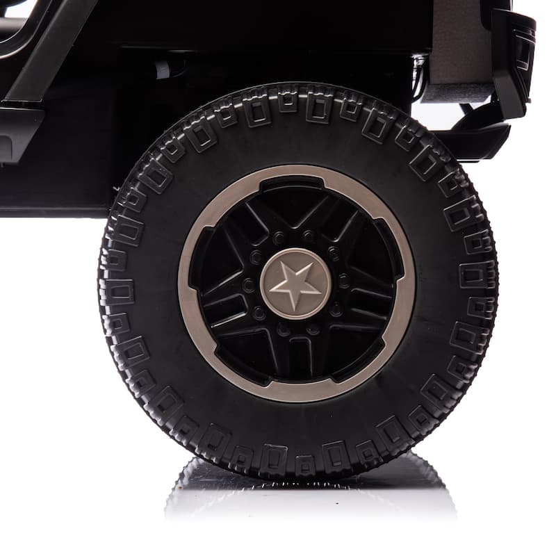 24V Two-Seater Kids Ride On Truck Car W/Parents Control,200w*2,Seat 20.28in W,Four-wheel Suspension,LED,2 independent seat belts