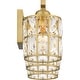 preview thumbnail 4 of 6, Gibson 3-Light Aged Brass Bath Light